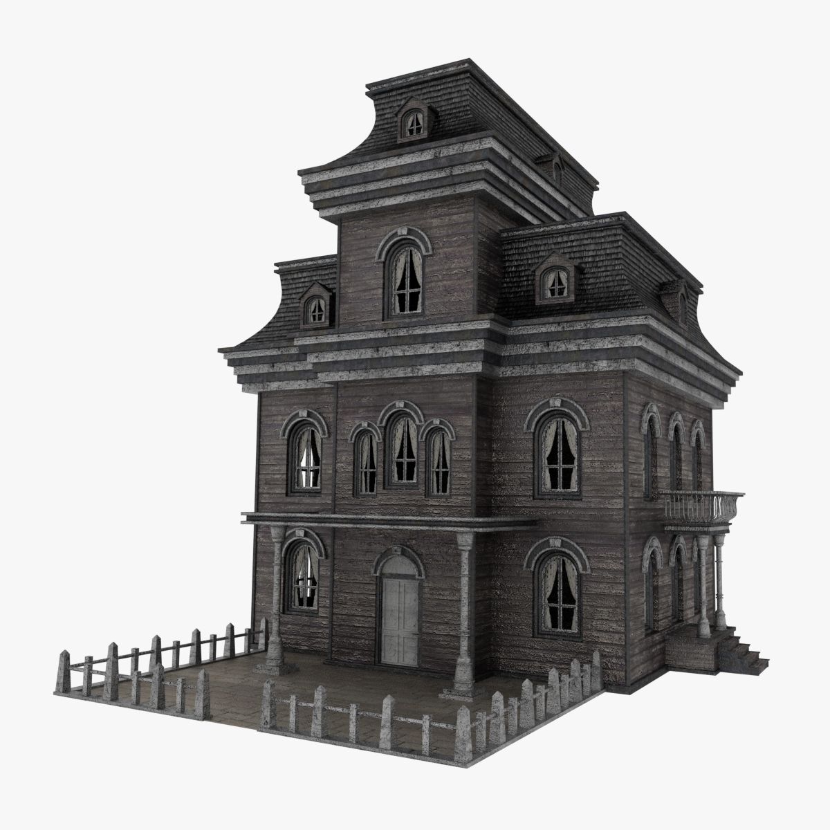 Haunted house 3d model