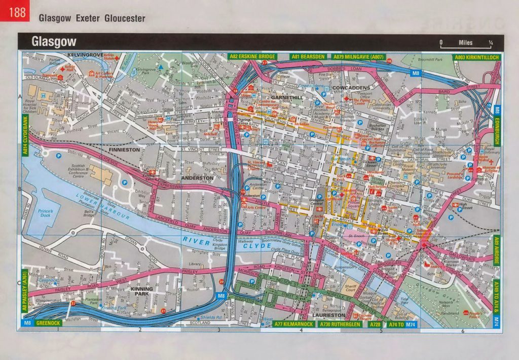 Map Of Glasgow Scotland Free Printable Maps - vrogue.co