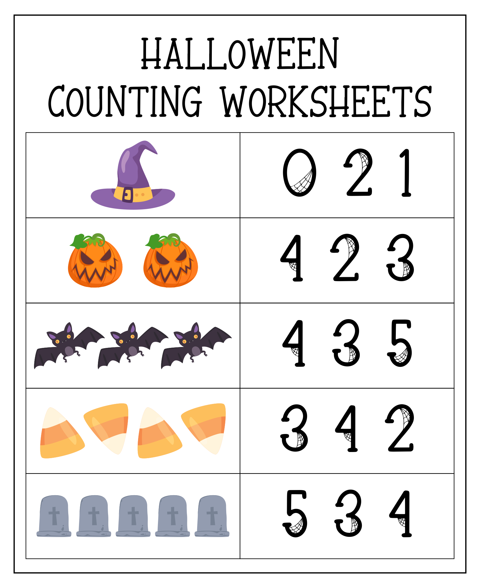 Halloween Math Games