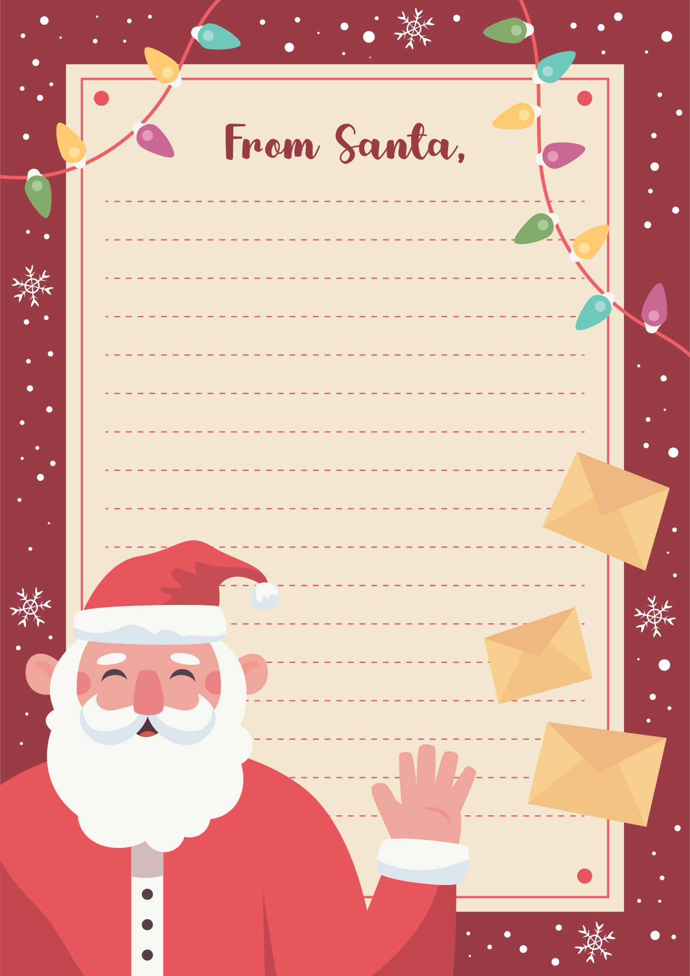 Santa Letters Templates