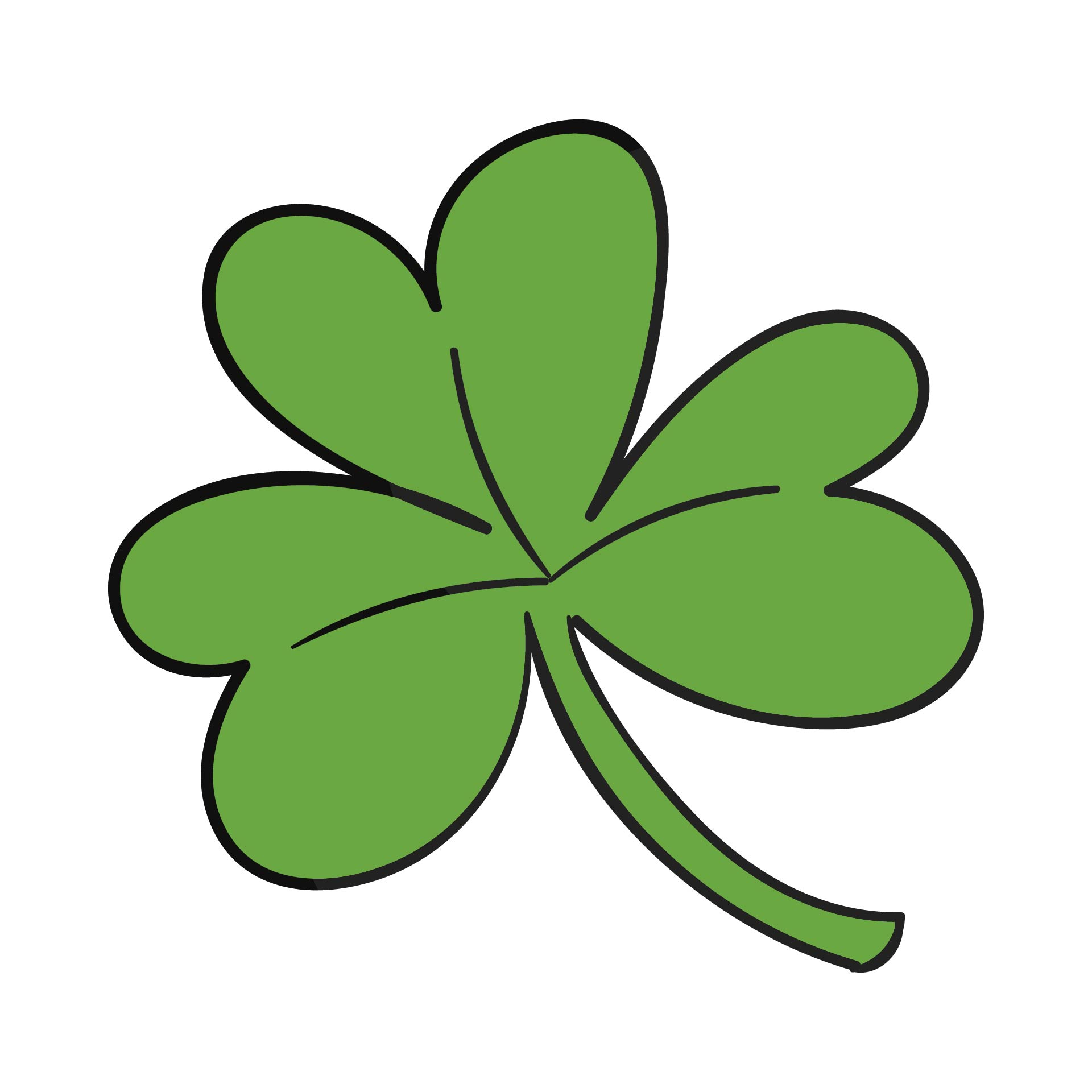 Shamrock Outline