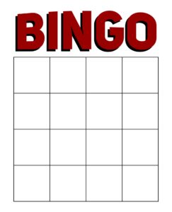 Printable Bingo Template_21694