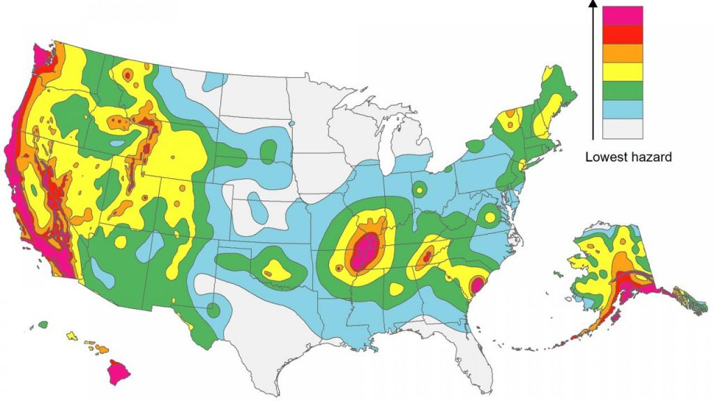 New Seismic Map Of North America Strange Sounds