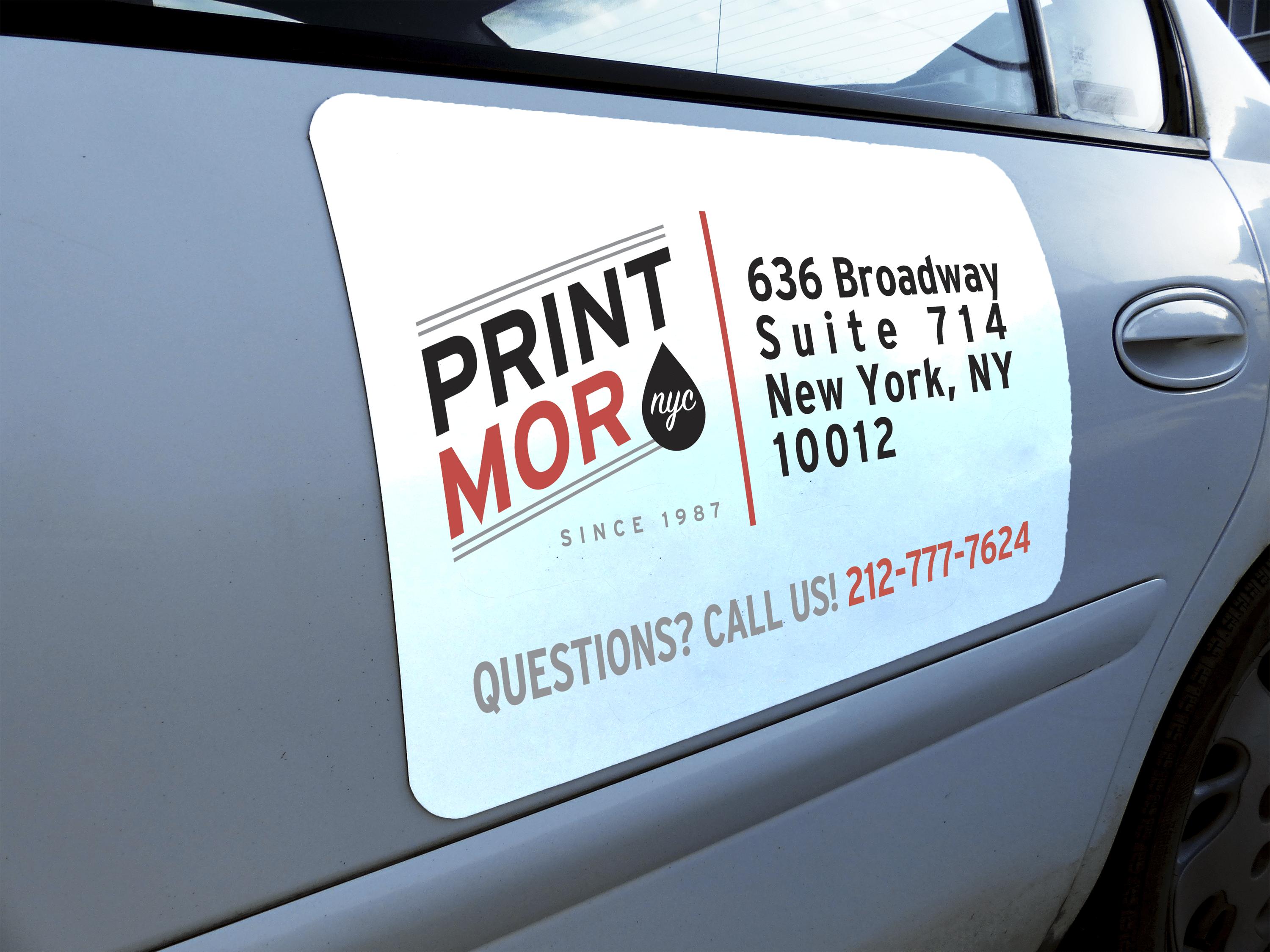 Car Magnets - Printmornyc