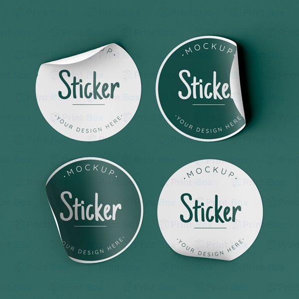 cheap round stickers printnbox