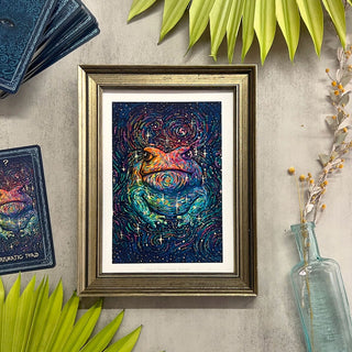 Prismatic Toad (Prisma Visions Tarot 7) Print James R. Eads 