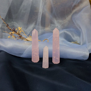 Rose Quartz Points Crystal Prisma Visions Shop 