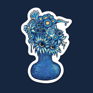 Moonflowers Sticker Sticker James R. Eads 