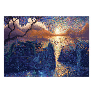 The Golden Hour (Jigsaw Puzzle) Puzzle James R. Eads 