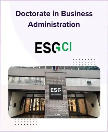 ESGCI DBA homepage card