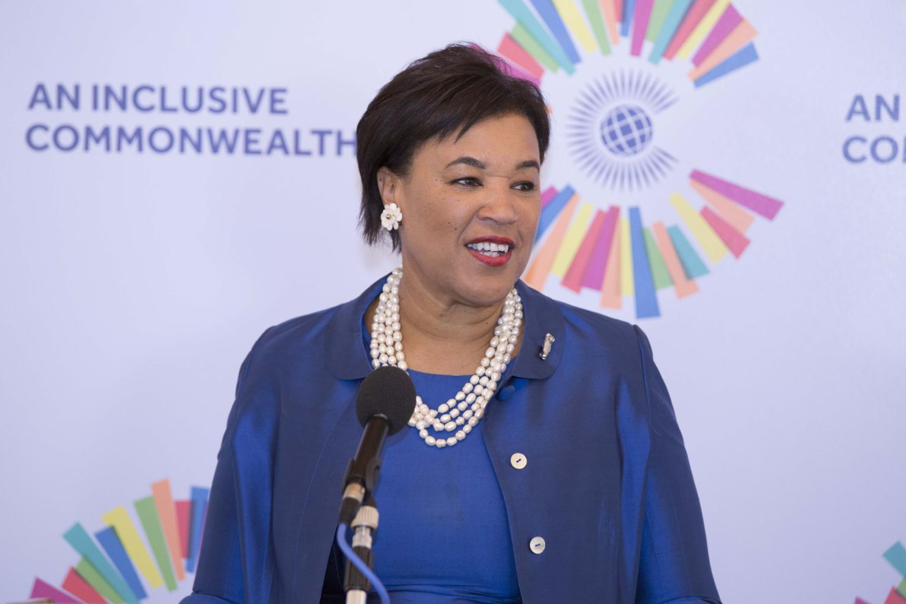 Commonwealth Secretary-General, the Rt Hon Patricia Scotland KC