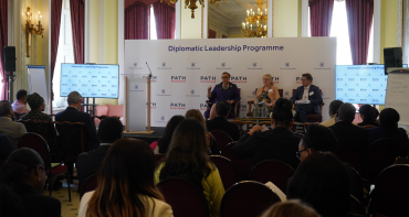 Members of PATH gather at Marlborough House