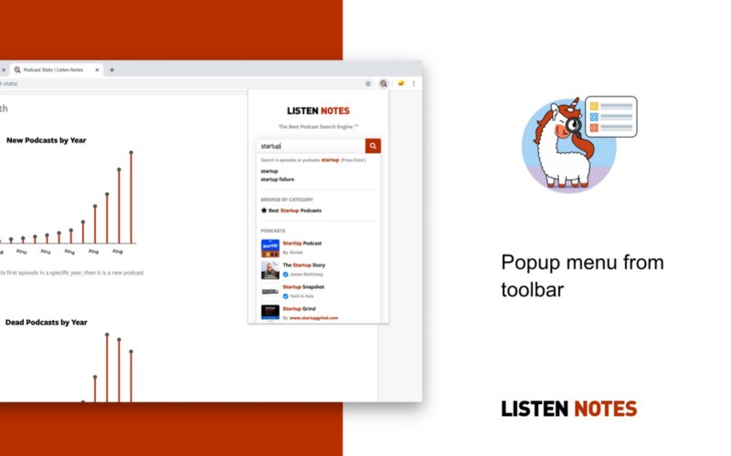 Listen Notes for Chrome