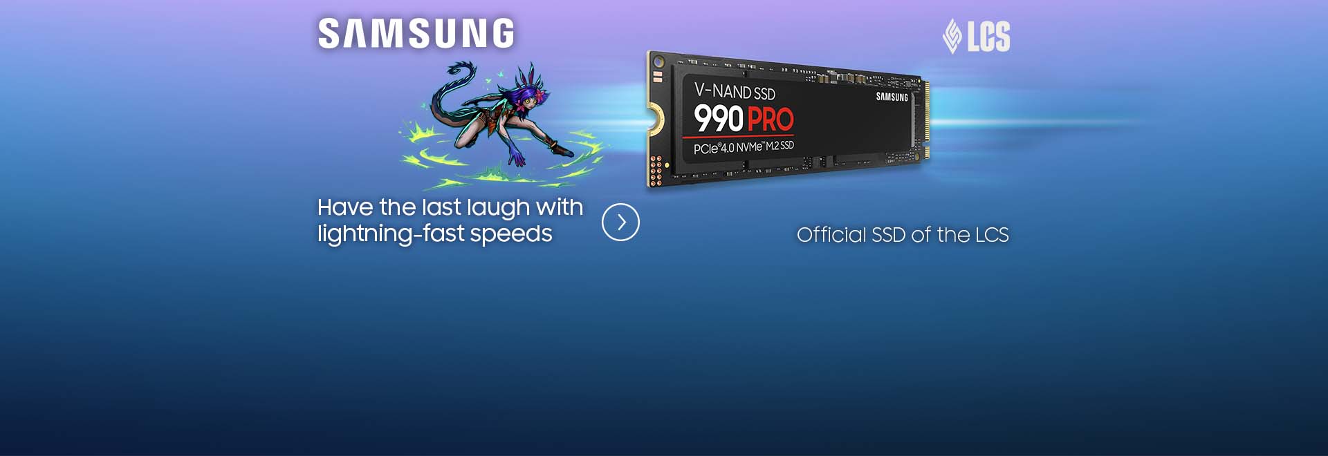 Samsung Official SSD of the LCS