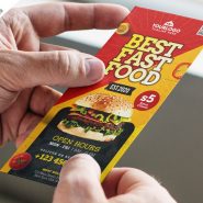 Fast Food Menu Card Free PSD