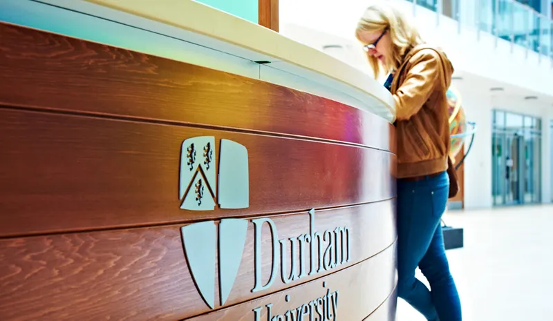 The Student Advisers desk in Palatine Centre, Lower Mountjoy campus