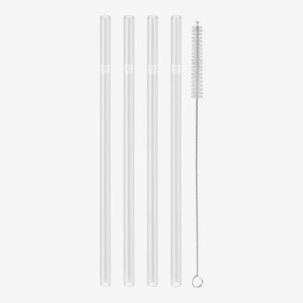 ZWILLING Sorrento Glassware Glass Straw - Clear - Straight Set