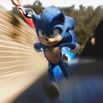 Sonic (Ben Schwartz) in SONIC THE HEDGEHOG from Paramount Pictures and Sega. Photo Credit: Courtesy Paramount Pictures and Sega of America.