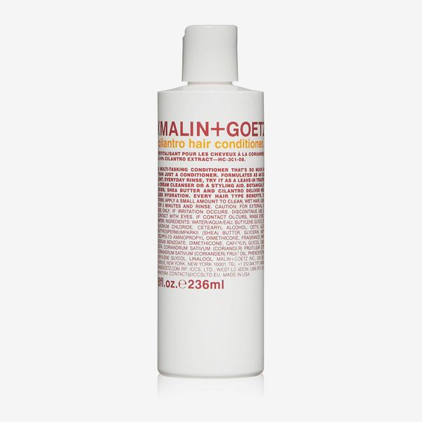 Malin and Goetz Cilantro Hair Conditioner.