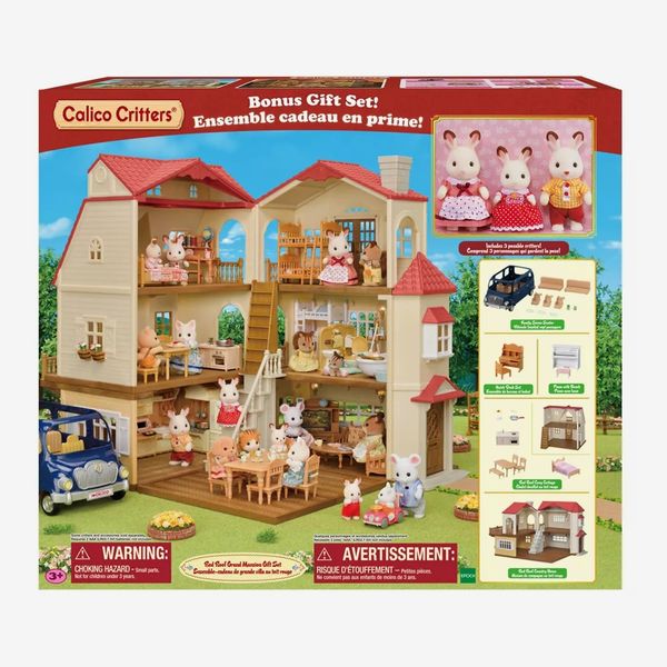 Calico Critters Red Roof Grand Mansion Gift Set