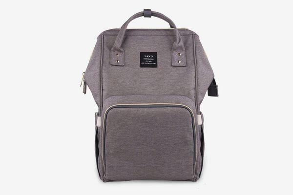 Land Diaper Bag in Gray