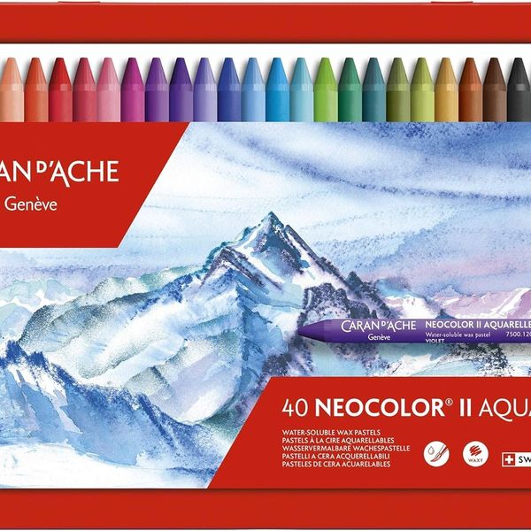 Caran d’Ache Classic Neocolor II AQUARELLE Water-Soluble Pastels