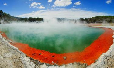 Spa hoteli v mestu Rotorua