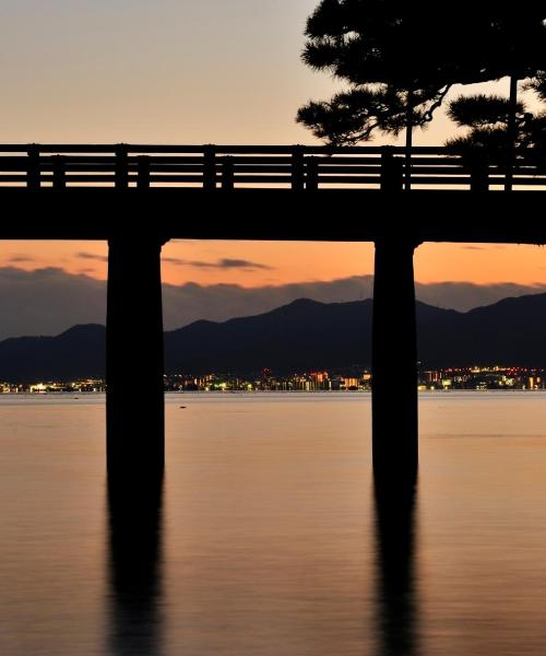 Una bellissima vista di Otsu