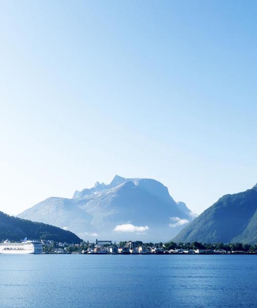 Una bellissima vista di Åndalsnes