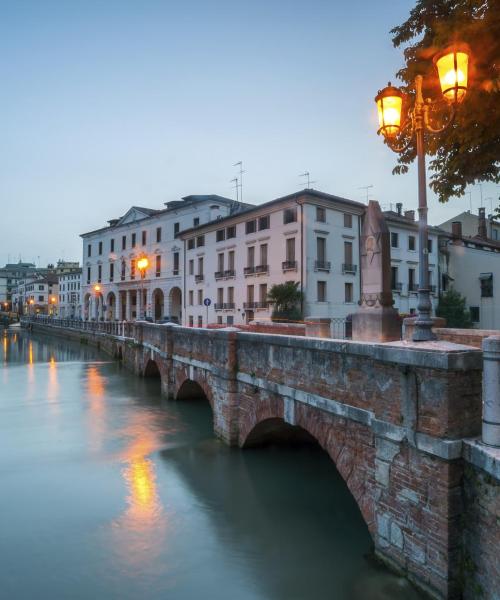 En vacker bild av Treviso som ligger nära Treviso flygplats