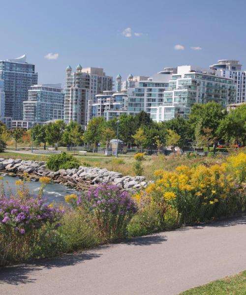 Una hermosa vista de Mississauga