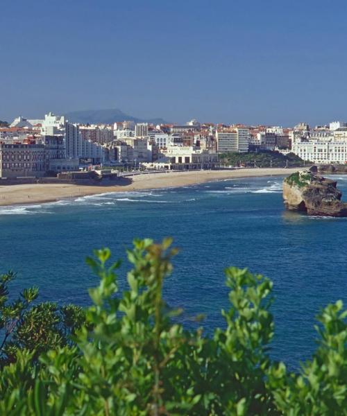 A beautiful view of Biarritz – city popular among our users.