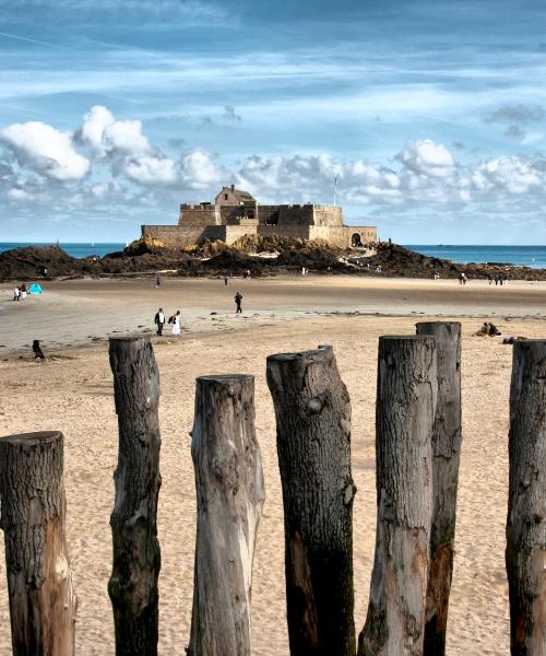 Ein schöner Blick auf Saint-Malo