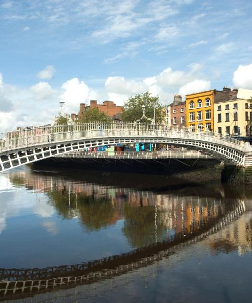 Et smukt billede af Dublin, som ligger i nærheden af Dublin Lufthavn