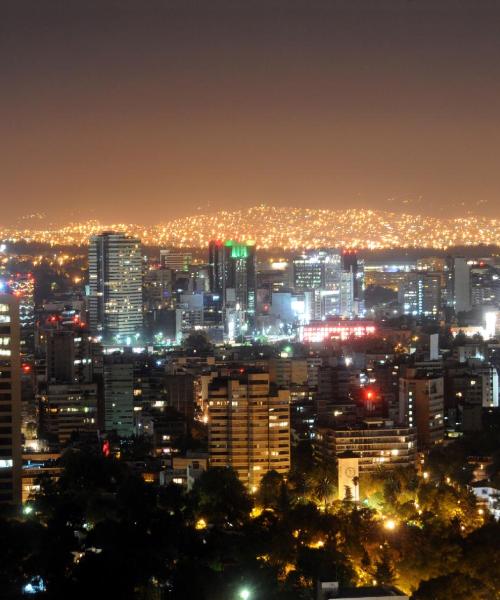 Una bonita panorámica de Ciudad de México, que queda cerca de Felipe Ángeles International Airport