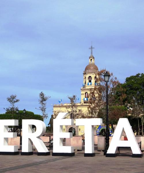 Kaunis näkymä kaupunkiin Querétaro