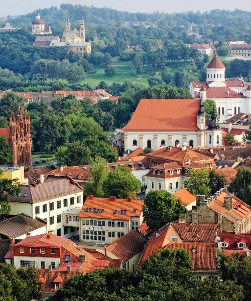 Magandang view ng Vilnius