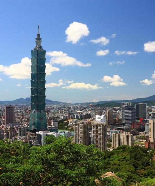 Magandang view ng Taipei