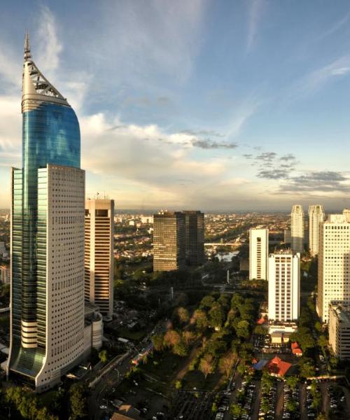 Pemandangan indah bagi Jakarta