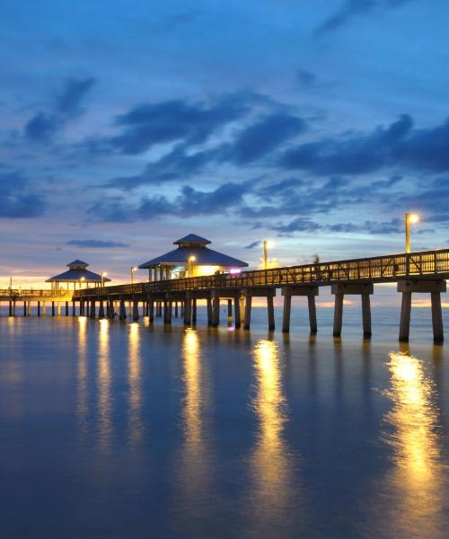 Uma bela vista de Fort Myers