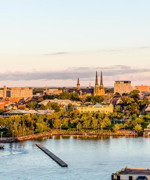 Et smukt billede af Charlottetown