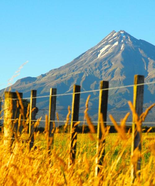 Piękny widok na miasto New Plymouth