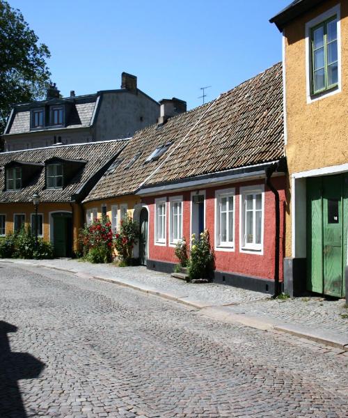 Een mooi uitzicht op Lund