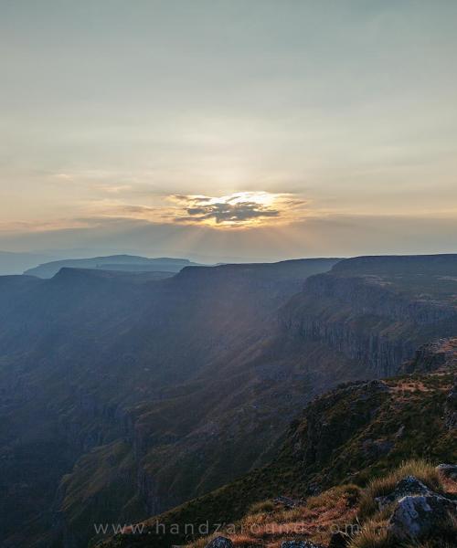 Una bonita panorámica de Lalibela