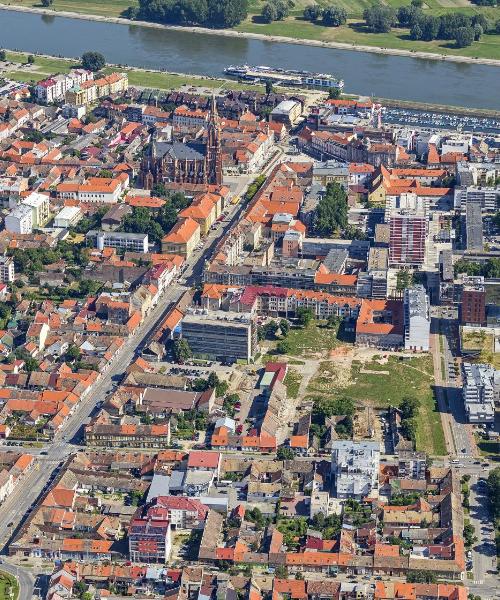 A beautiful view of Osijek