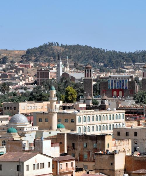 Una bonita panorámica de Asmara