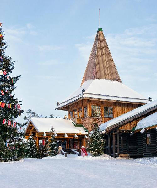 Una panoràmica bonica de Rovaniemi