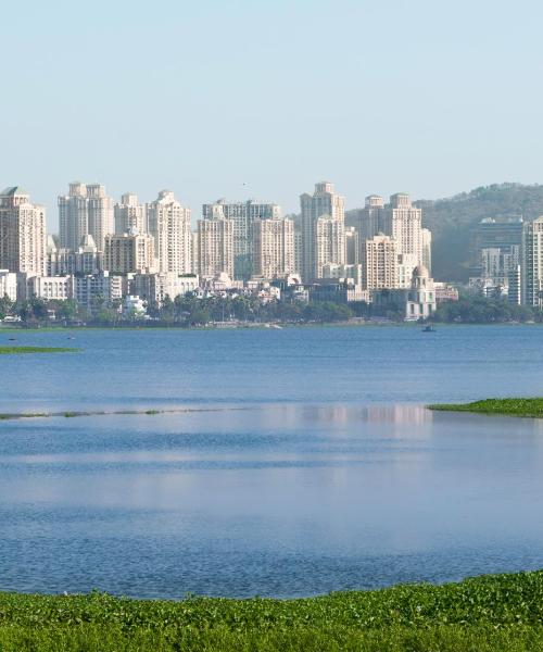 Uma bela vista de Mumbai