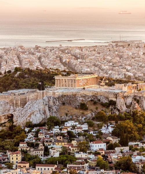 A beautiful view of Athens