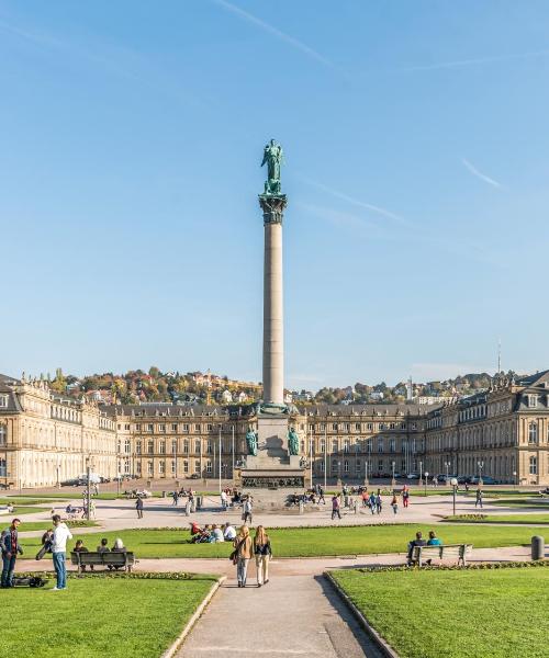 Una bonita panorámica de Stuttgart